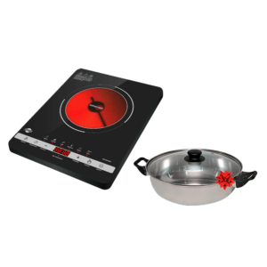 Placa Infrarroja Comfort Zone Touch COCZPIT 2000W con Olla